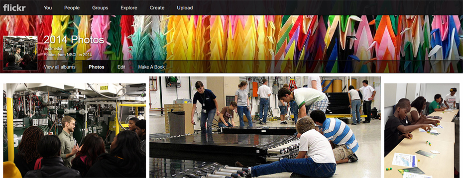 Flickr page for NSCL